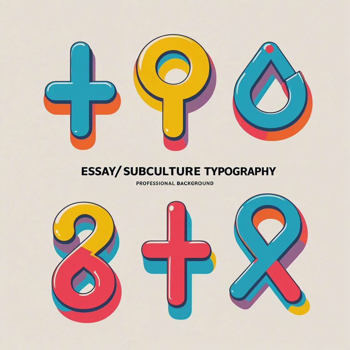 Essay/Subculture Typography (Punctuation/Humor)