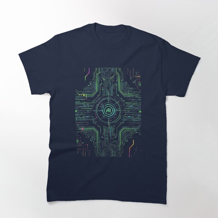 AI Dream Circuit Classic T-Shirt