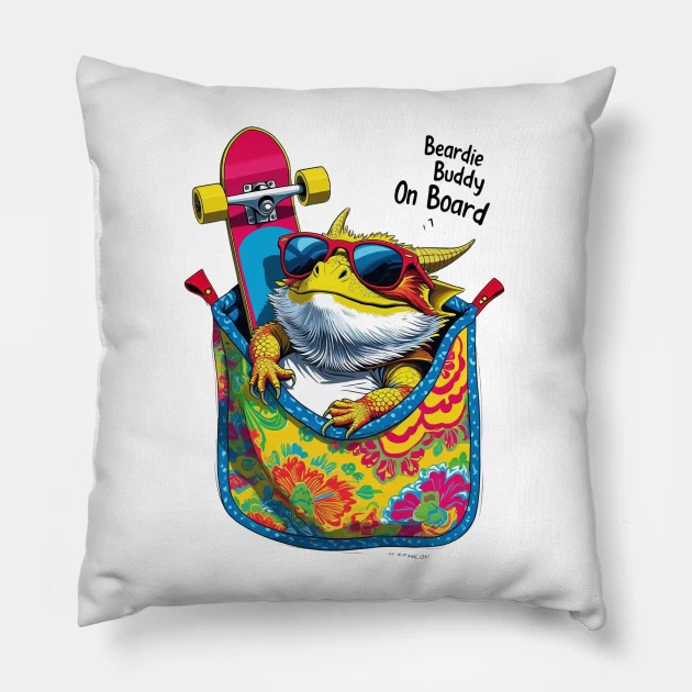 Beardie Buddy On Board Pillow