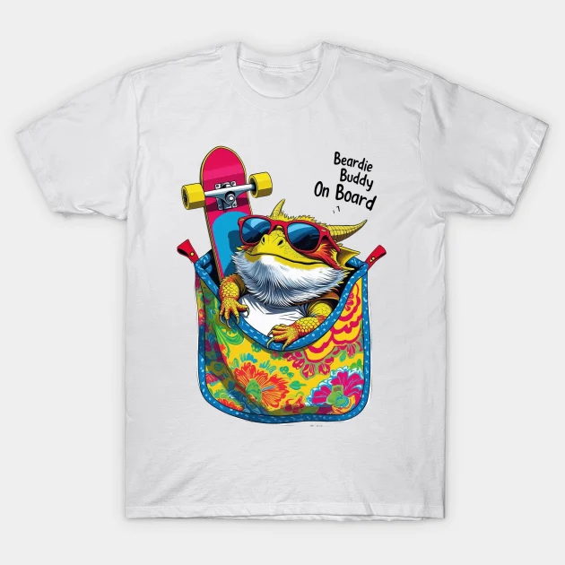 Beardie Buddy On Board T-Shirt