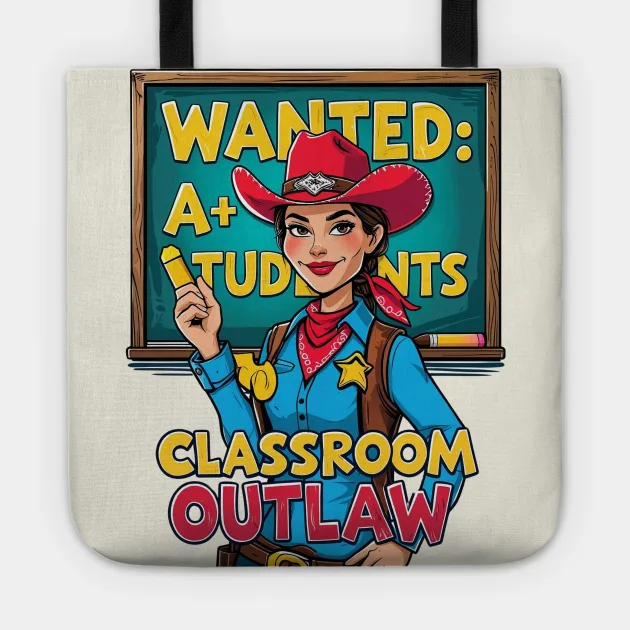 Classroom Outlaw Tote