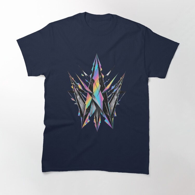 Fractured Reality Wave Classic T-Shirt