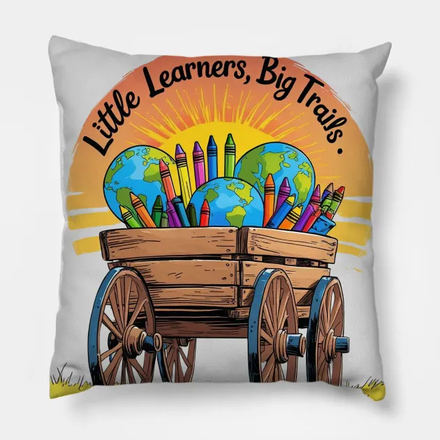 Little Learners, Big Trails Pillow