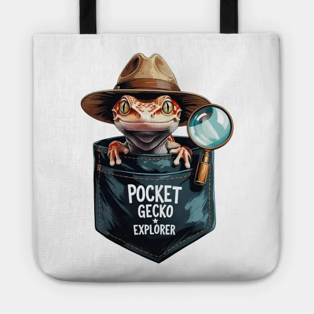 Pocket Gecko Explorer Tote