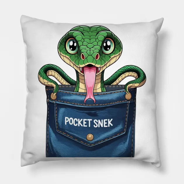 Pocket Snek Pillow