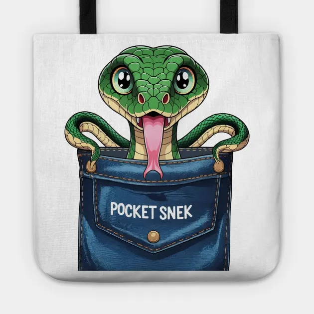 Pocket Snek Tote