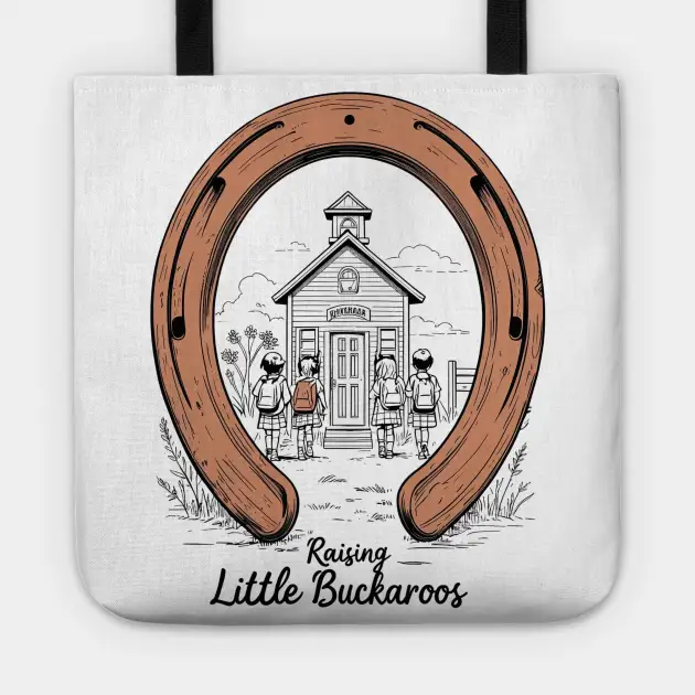 Raising Little Buckaroos Tote