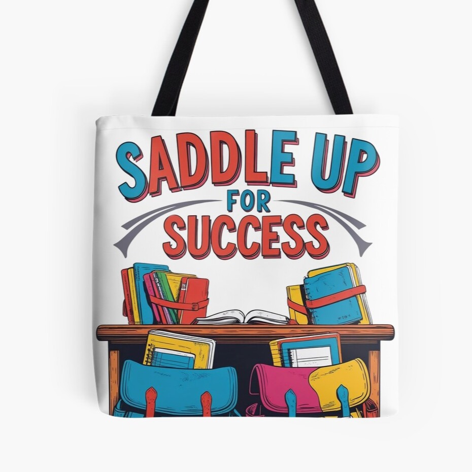 Saddle Up for Success Tote