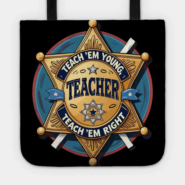 Teach ‘Em Young, Teach ‘Em Right Tote