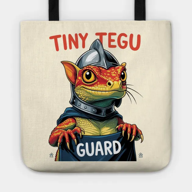 Tiny Tegu Guard Tote