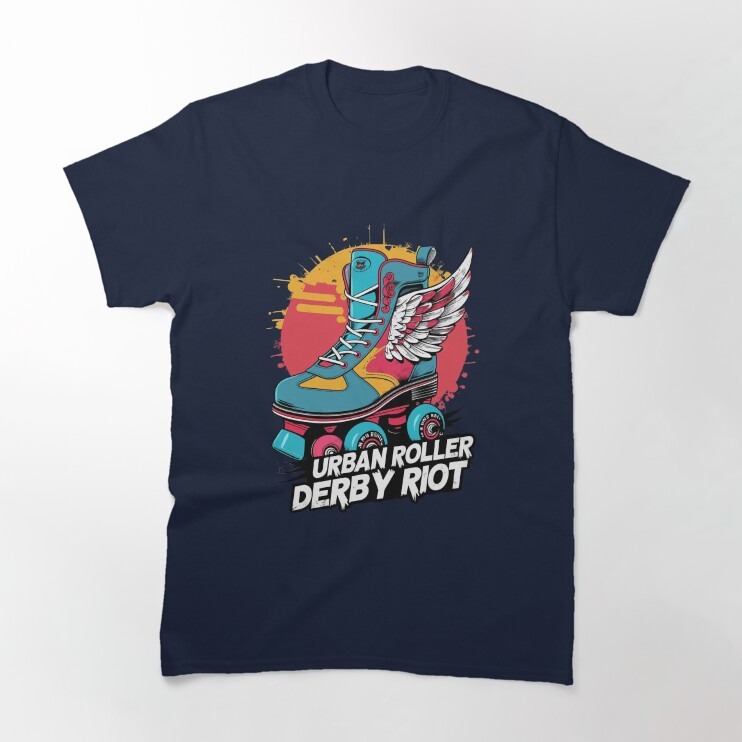 Urban Roller Derby Riot Classic T-Shirt