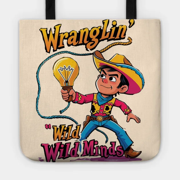 Wranglin’ Wild Minds Tote